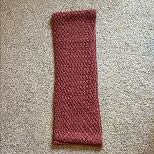 Dusty Rose Infinity Knit Scarf